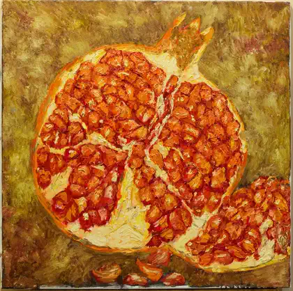 Eva Gata painting “The Rigour of the Law”
