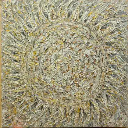 Eva Gata painting “The Crown”