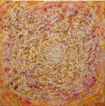 Eva Gata painting “Beauty Will Save the World”
